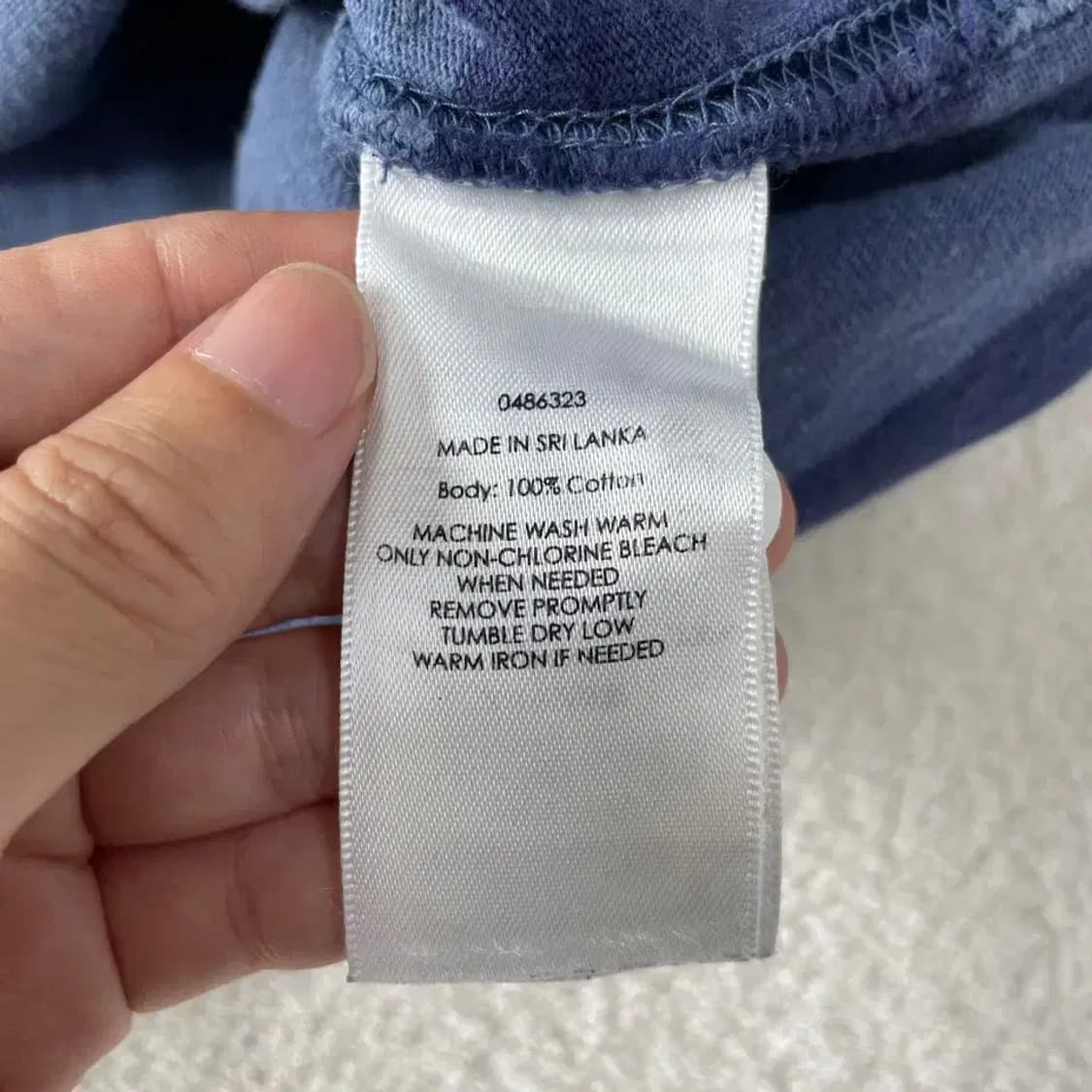 폴로 데님 럭비 긴팔카라티 S 상품이미지6