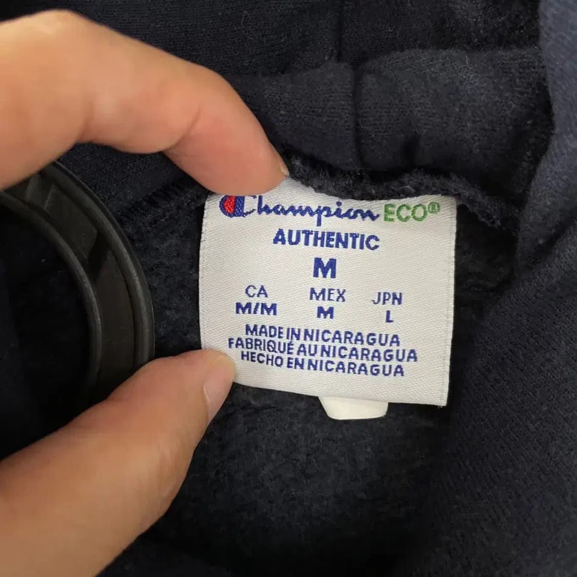 M-L 챔피온 유콘 컬리지 유니버시티 후드티 95-100 상품이미지2