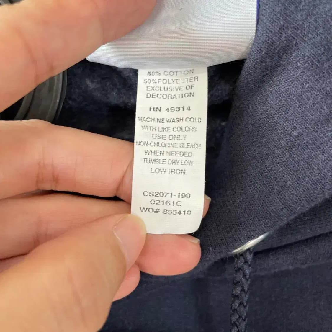 M-L 챔피온 유콘 컬리지 유니버시티 후드티 95-100 상품이미지5