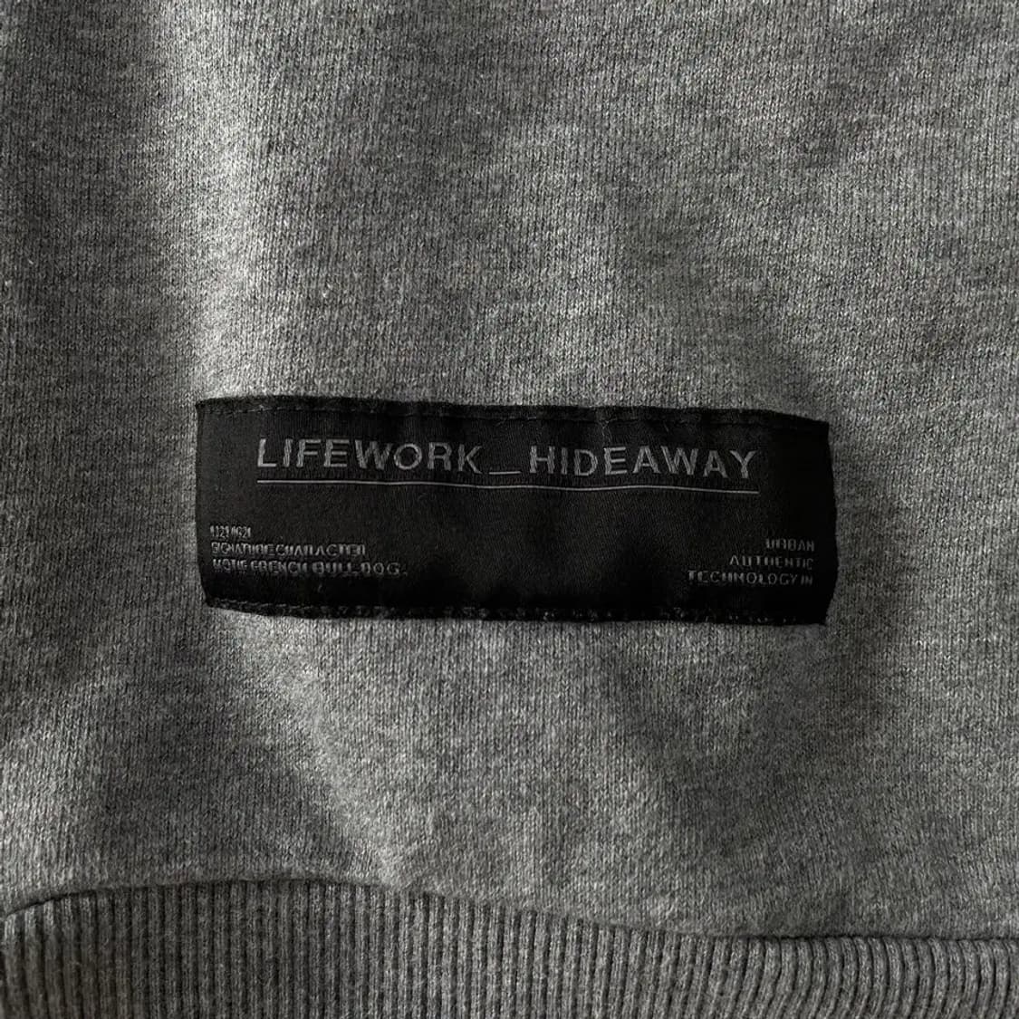 M 라이프워크 남성 실리콘라독 후드티 상품이미지7