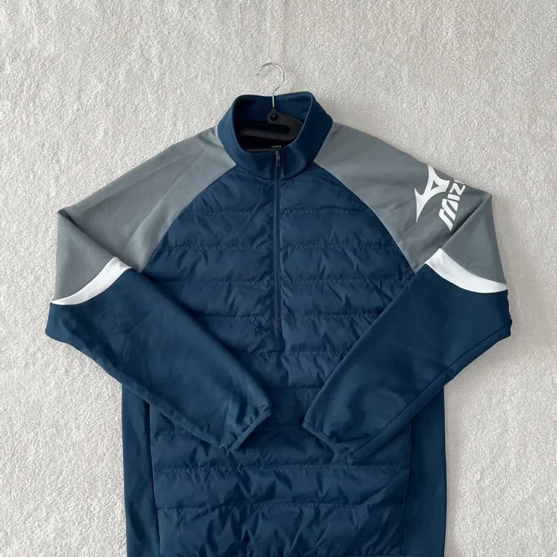 L 미즈노 2024 하이브리드 아노락 패딩 피스테 자켓 상품이미지2
