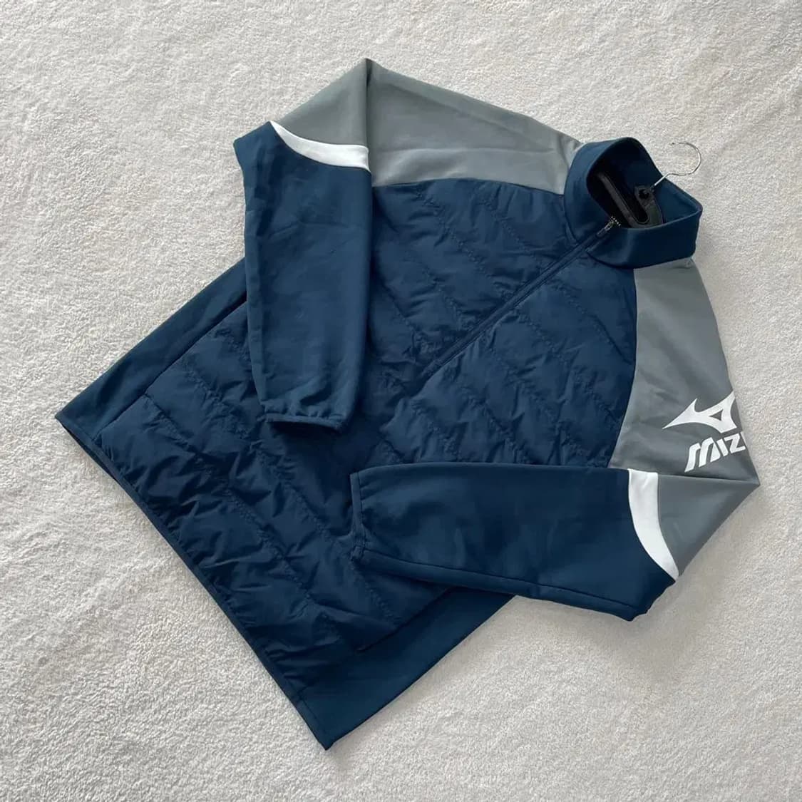 L 미즈노 2024 하이브리드 아노락 패딩 피스테 자켓 상품이미지3
