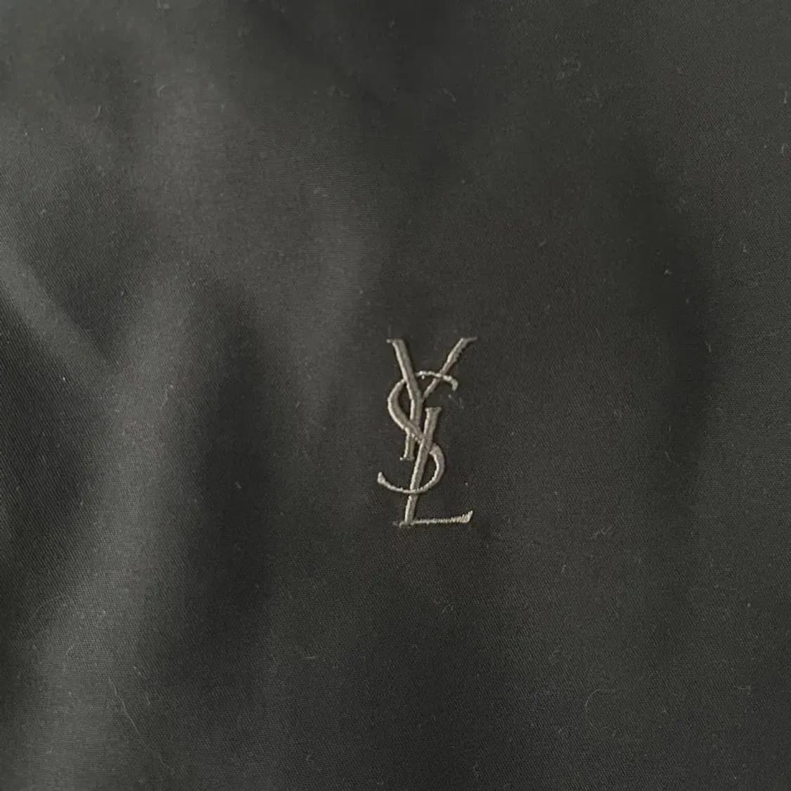 105 입생로랑 올드스쿨 누빔 후드패딩 자켓 XL 블루종 상품이미지5