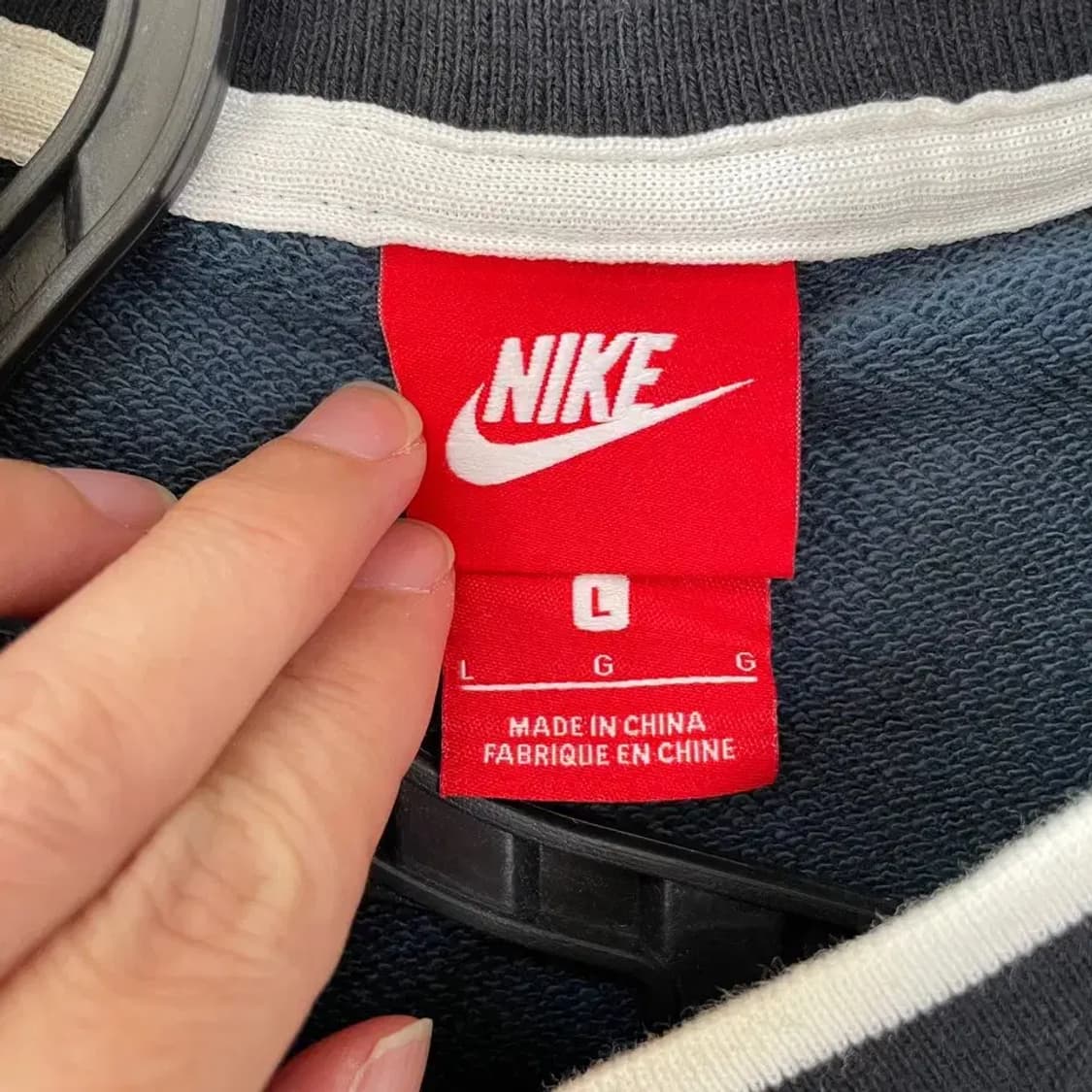 나이키 여성 로고 맨투맨 L 상품이미지4