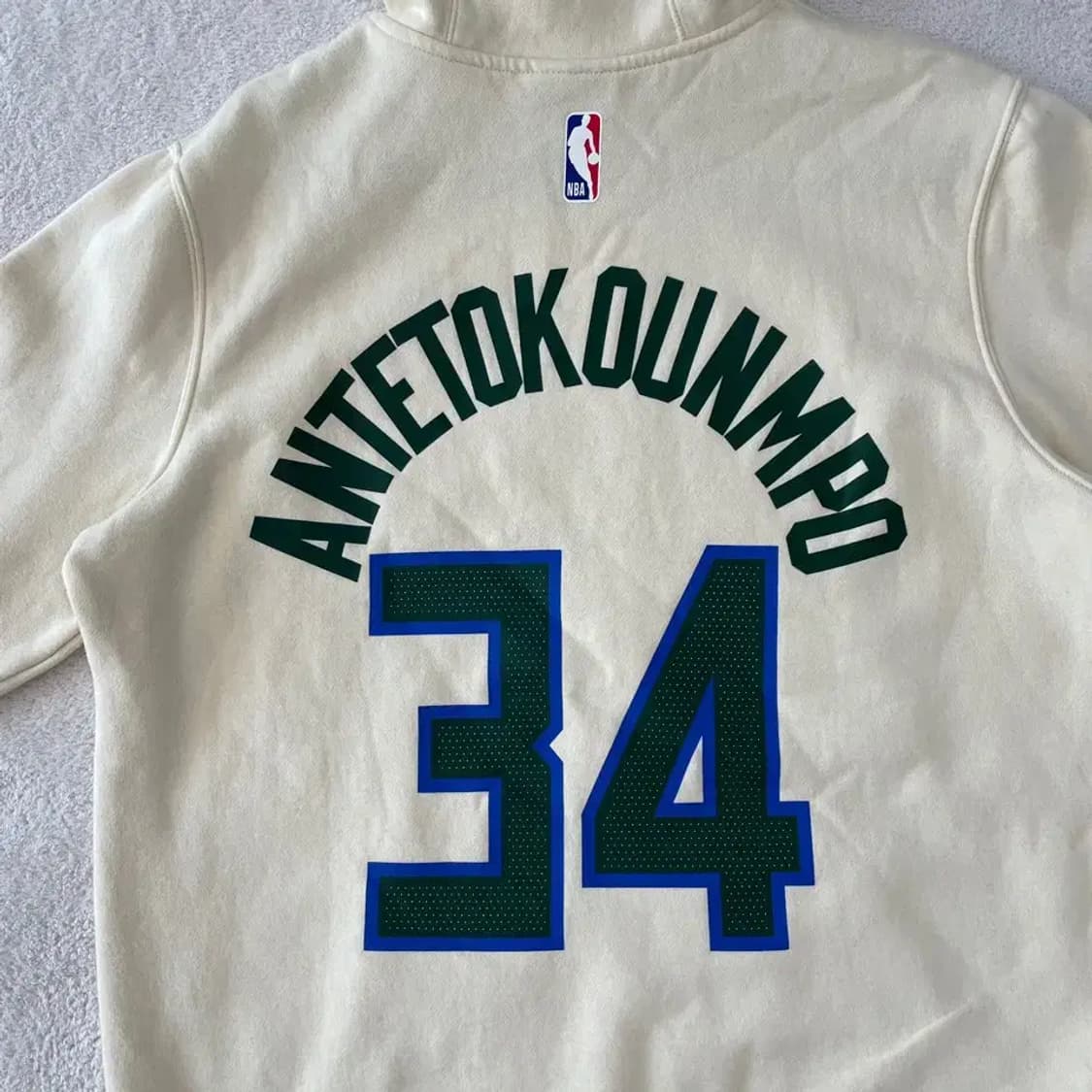 XL 나이키 NBA 밀워키벅스 아데토쿤보 후드티 상품이미지10