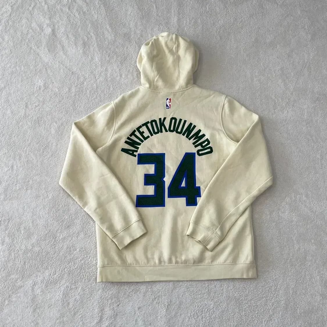 XL 나이키 NBA 밀워키벅스 아데토쿤보 후드티 상품이미지7