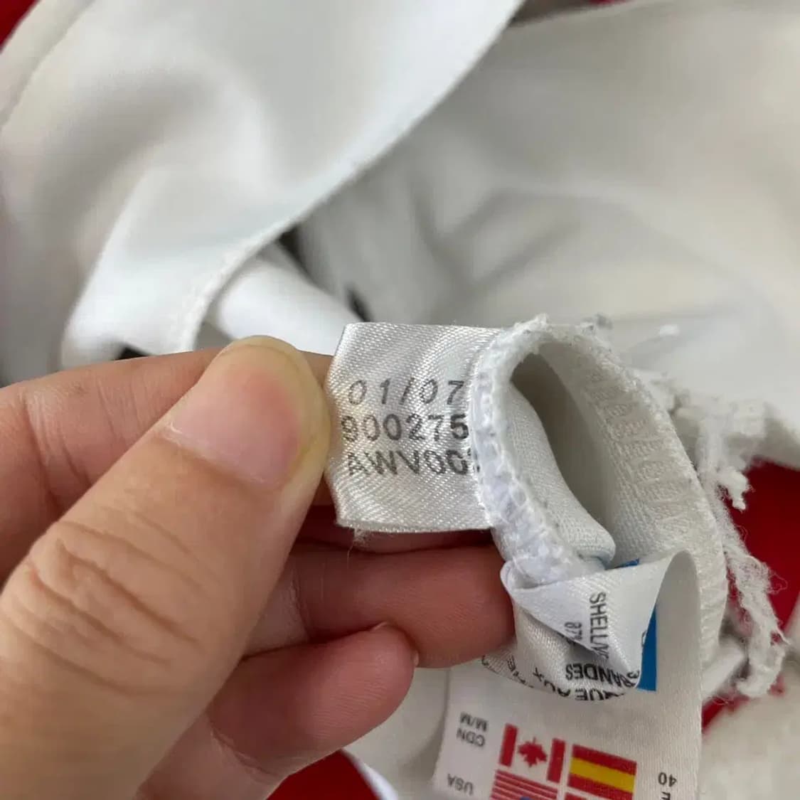 아디다스 도쿄 흰빨 져지 95-100 상품이미지8