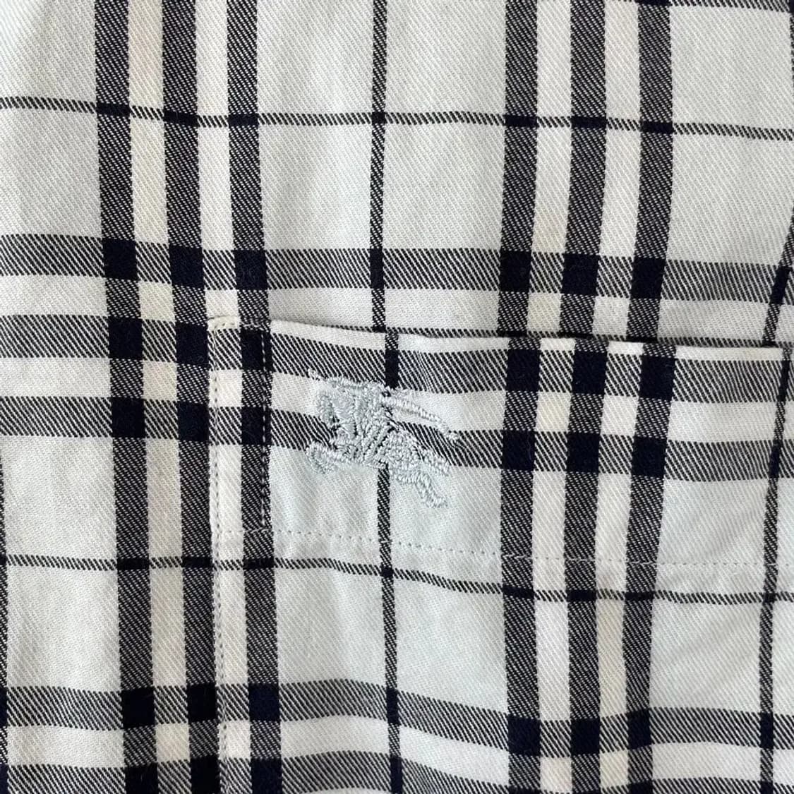 L 버버리 남성 체크노바 셔츠 100-105 상품이미지5