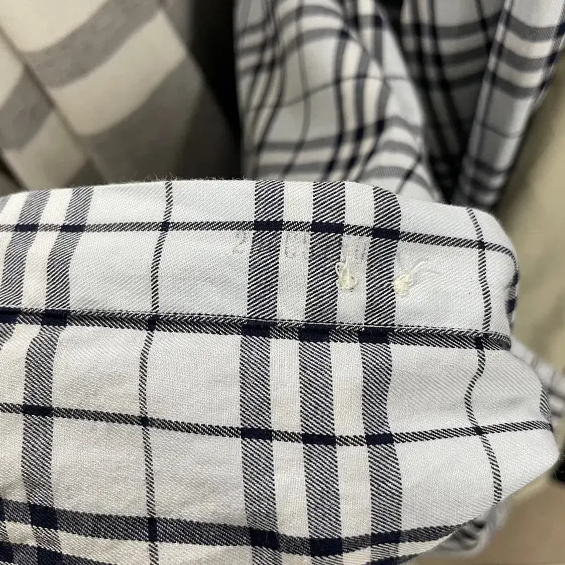 L 버버리 남성 체크노바 셔츠 100-105 상품이미지8