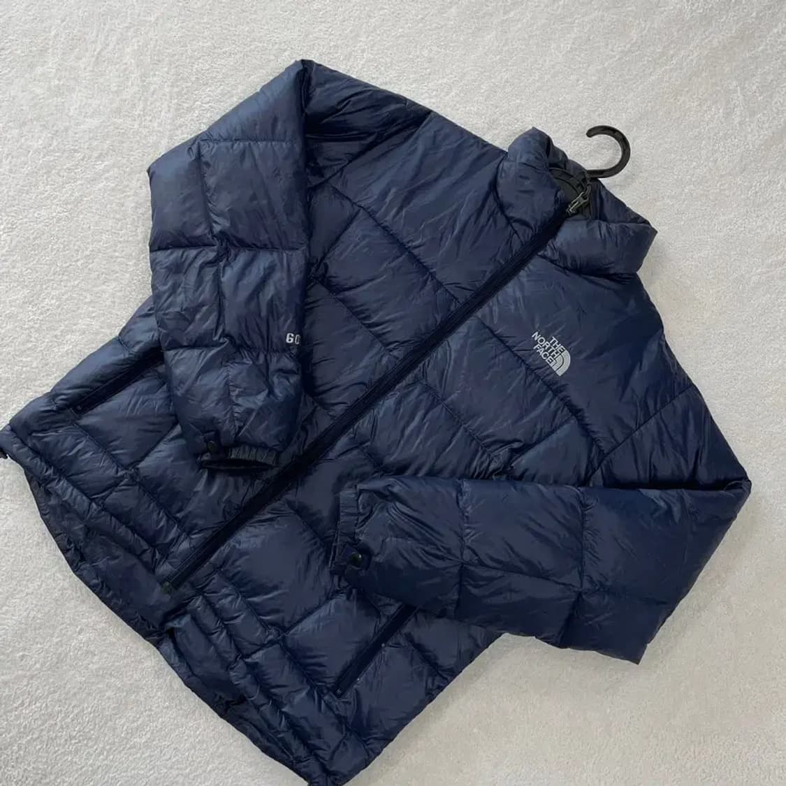 M 노스페이스 눕시 600 구스다운 네이비 패딩 상품이미지3