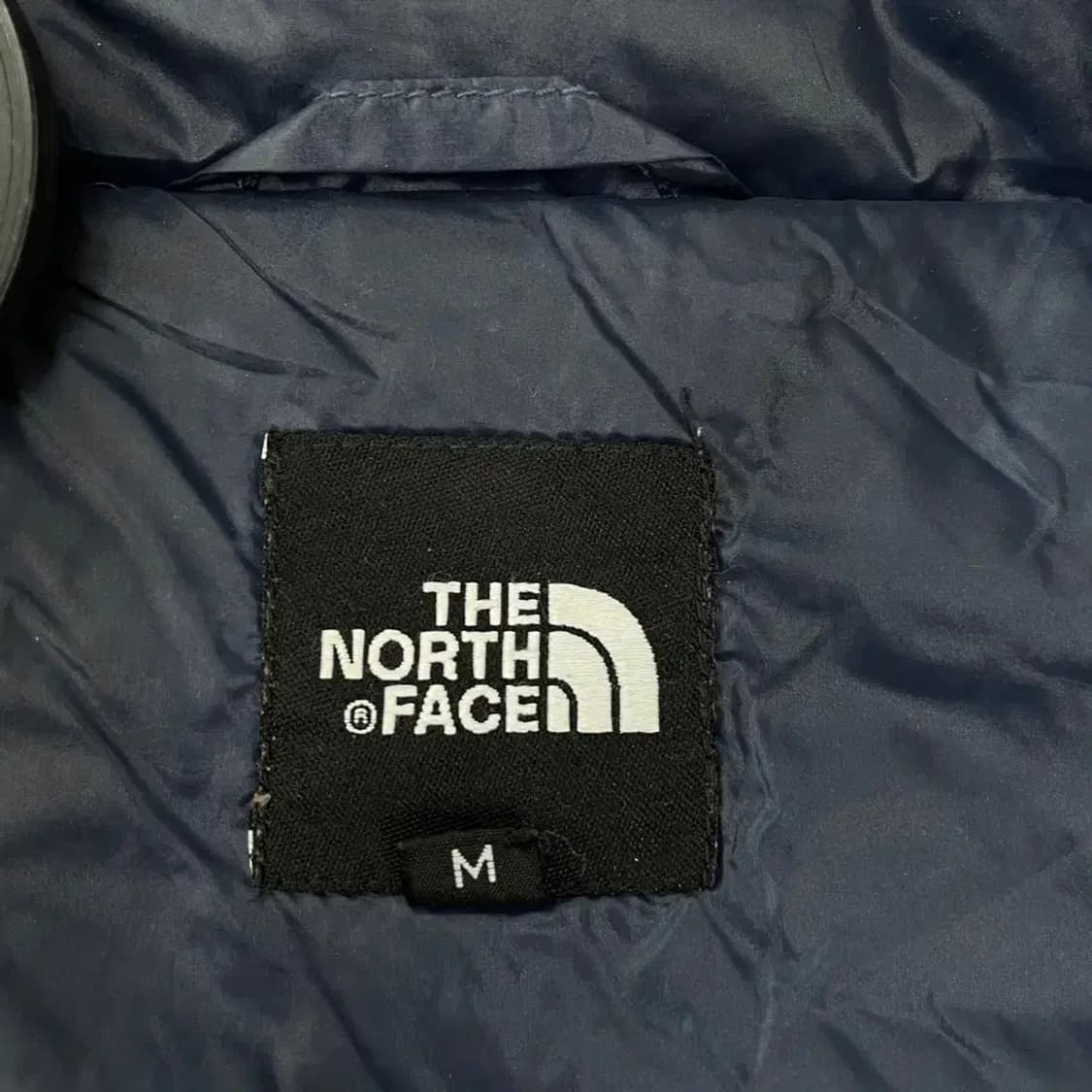 M 노스페이스 눕시 600 구스다운 네이비 패딩 상품이미지4