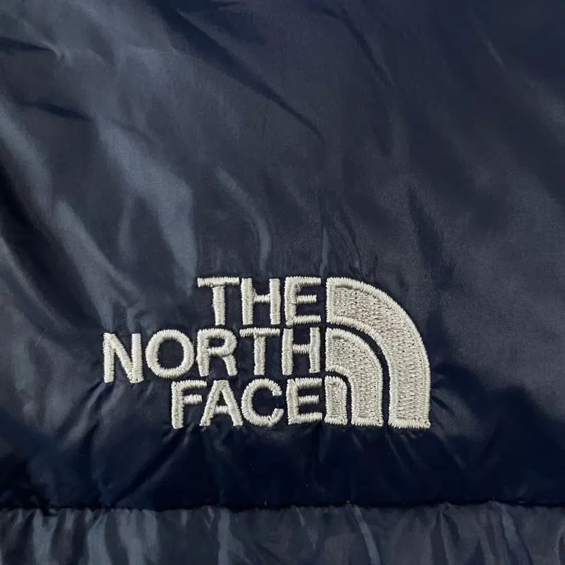 M 노스페이스 눕시 600 구스다운 네이비 패딩 상품이미지5