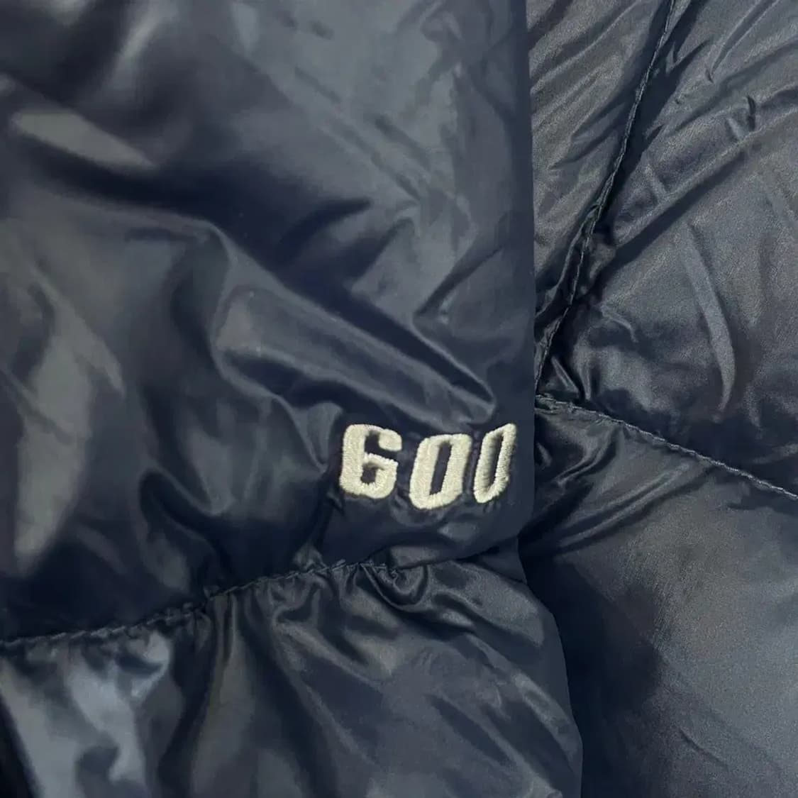 M 노스페이스 눕시 600 구스다운 네이비 패딩 상품이미지6