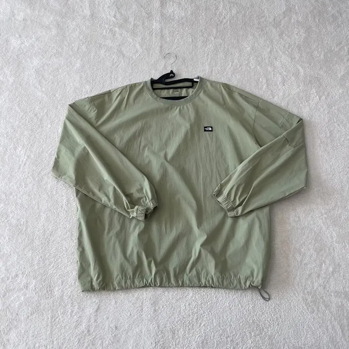 XXL 노스페이스 웜업 카키 바람막이 맨투맨 110 상품이미지1