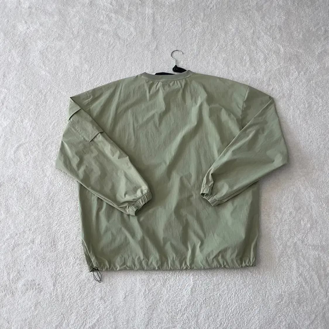 XXL 노스페이스 웜업 카키 바람막이 맨투맨 110 상품이미지7
