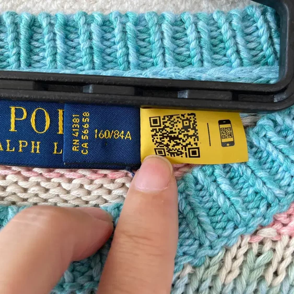 S 폴로 여성 신형 스트라이프 니트 상품이미지5