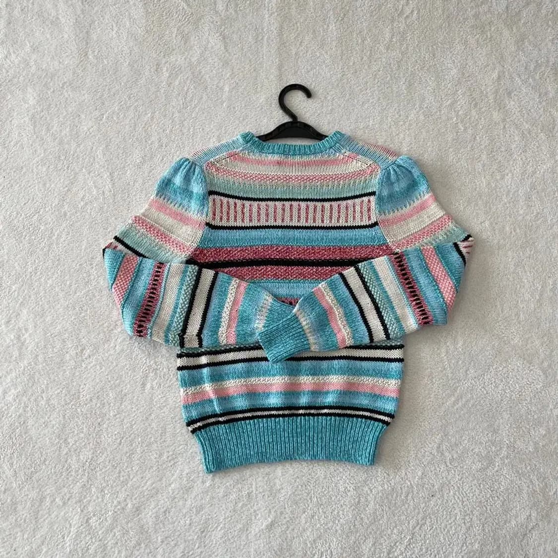 S 폴로 여성 신형 스트라이프 니트 상품이미지8