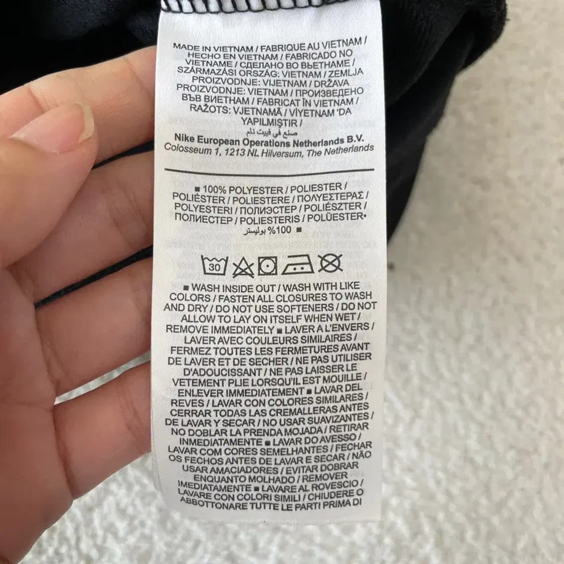 L 나이키 블랙 트랙탑 져지 100 상품이미지6
