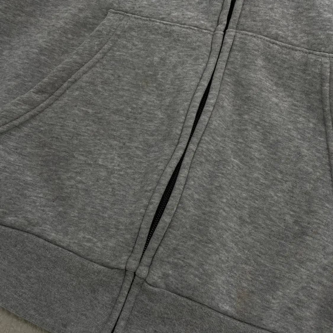 L 아디다스 그레이 후드집업 자켓 상품이미지4