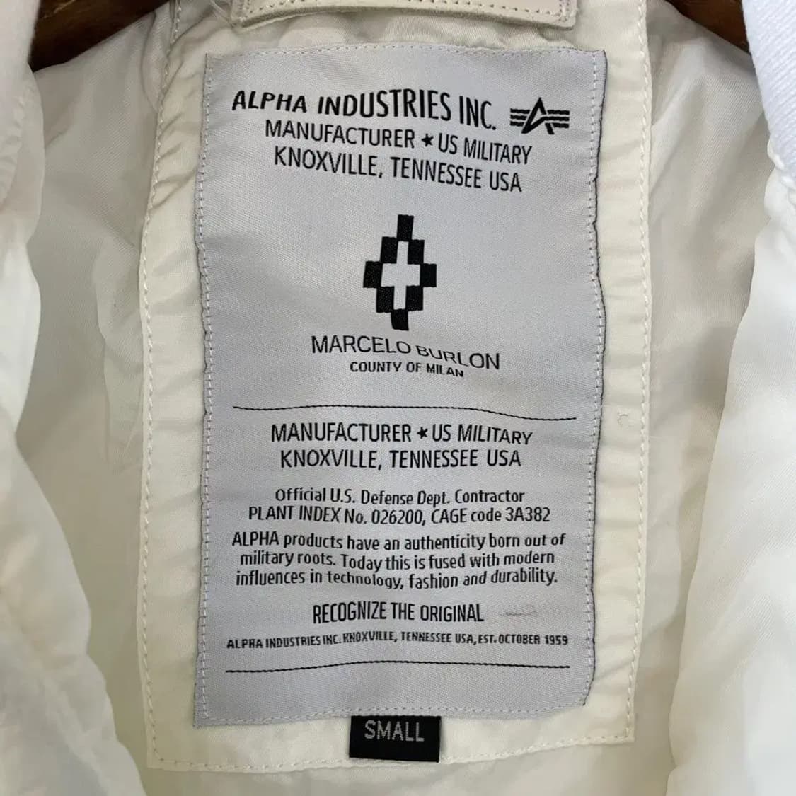 S 알파인더스트리 X 마르셀로불론 MA1 자켓 상품이미지10