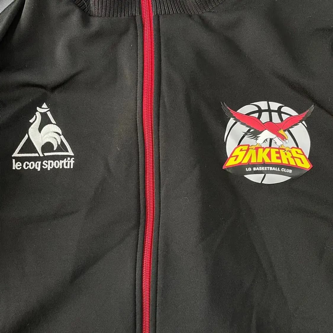 LG세이커스 르꼬끄 집업자켓 XL 105 창원 선수 상품이미지5