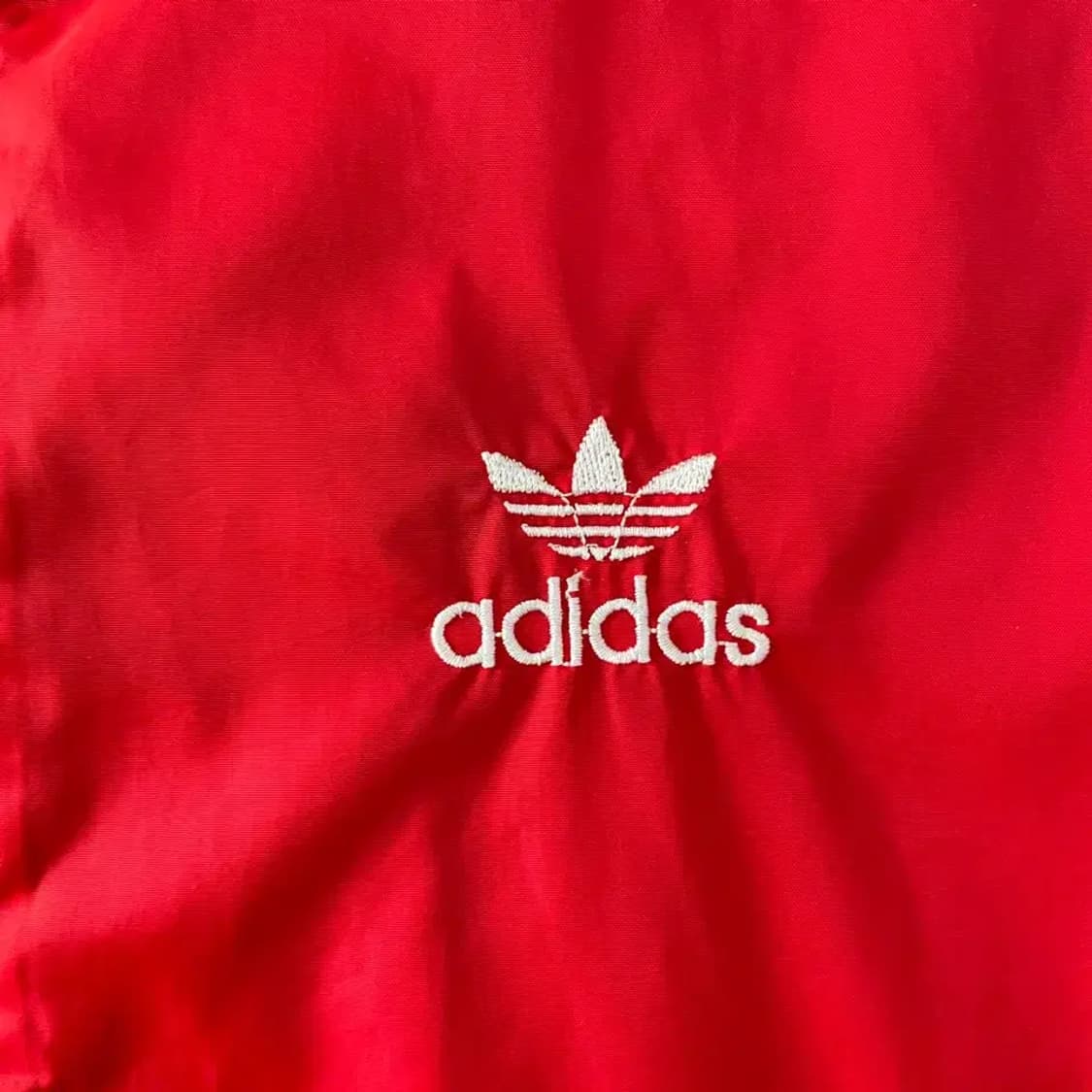 L 아디다스 90'S 올드스쿨 나일론 바람막이 레드 상품이미지6