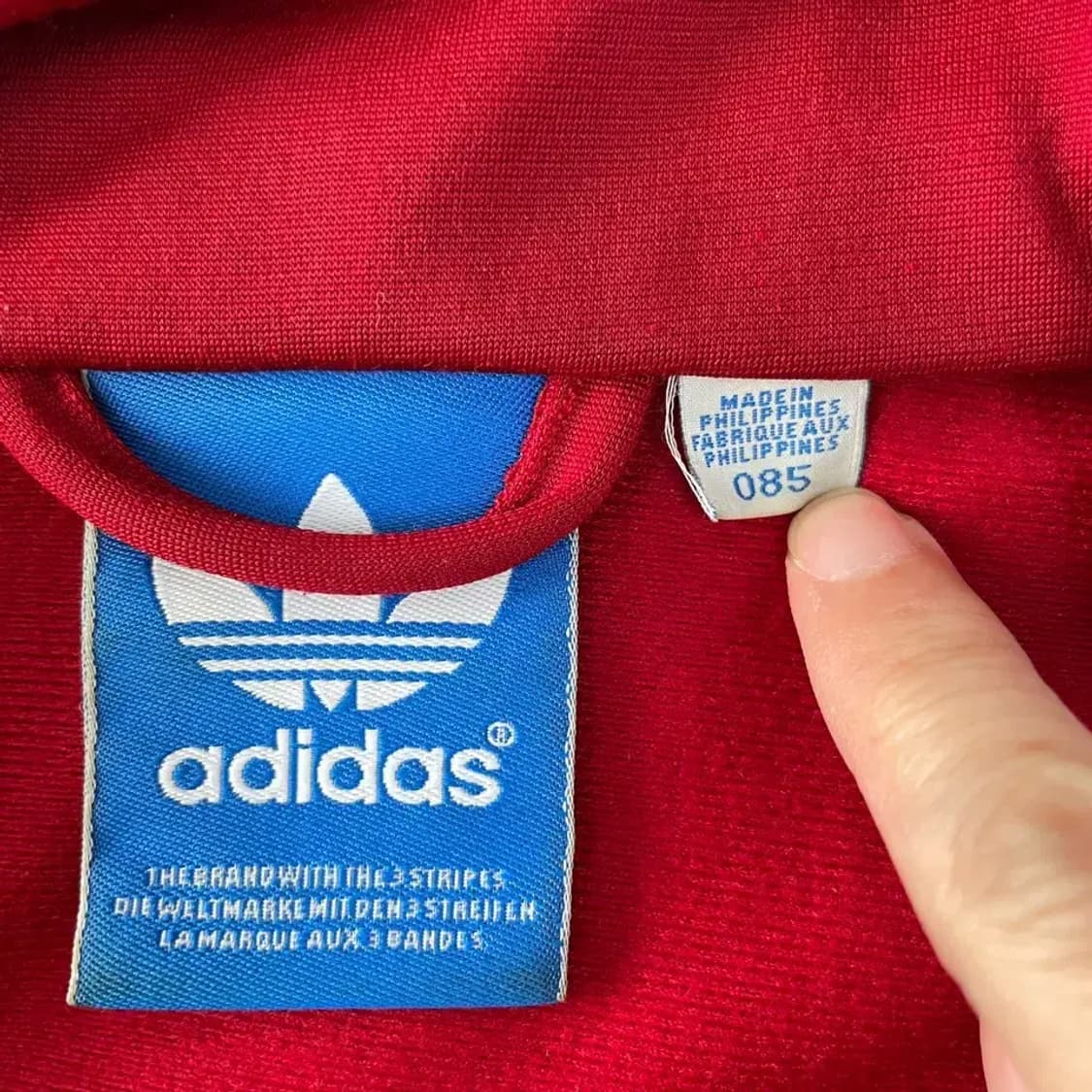 85 아디다스 파이어버드 버건디네이비 트랙탑 져지 상품이미지4