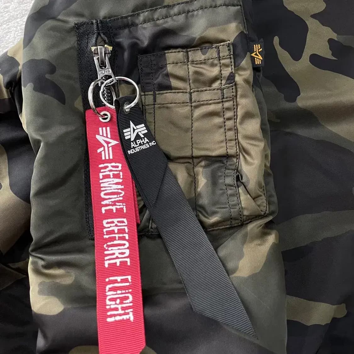 S 알파인더스트리 카모 MA1 봄버 자켓 상품이미지5