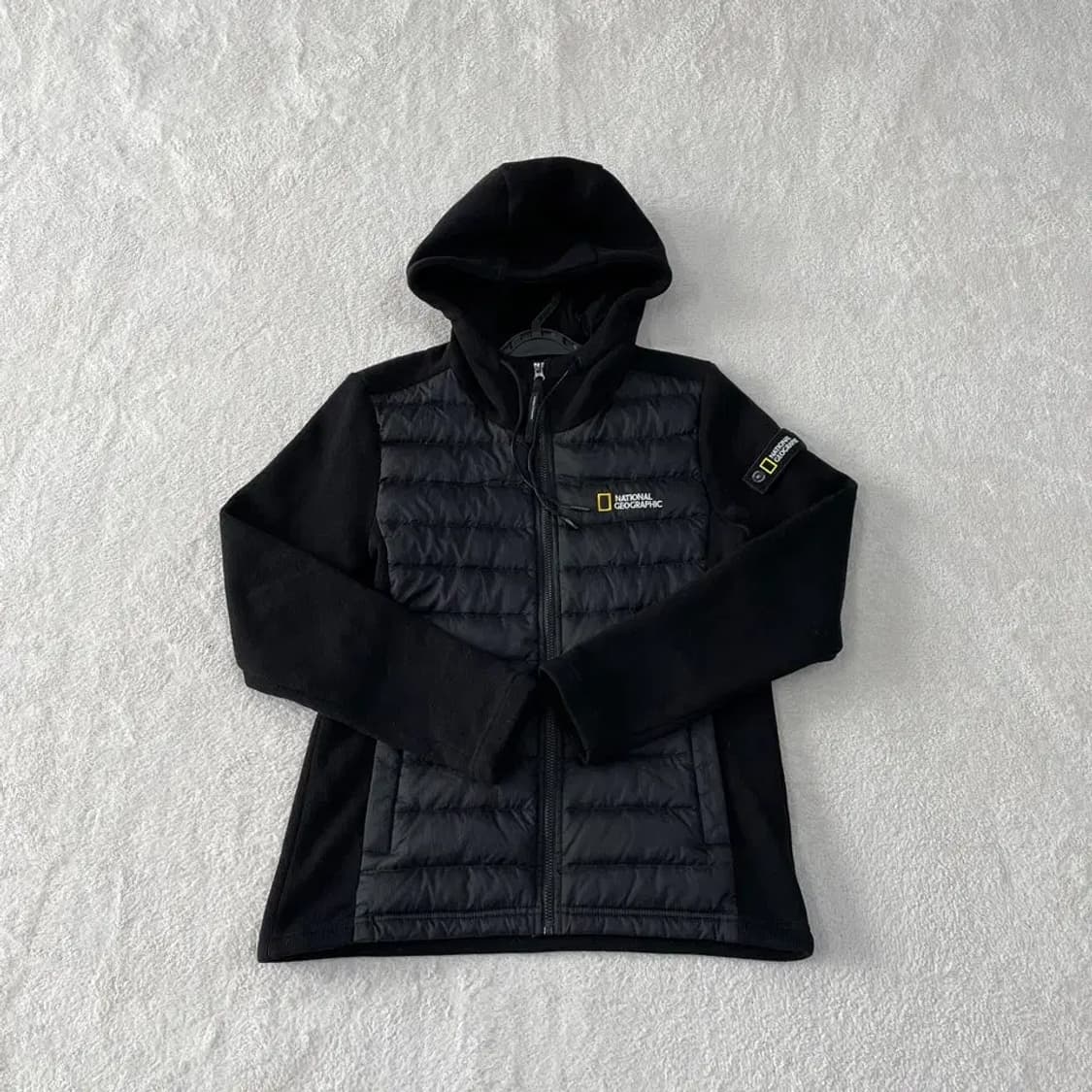 M 내셔널지오그래픽 여성 구스 니트패딩 자켓 상품이미지1