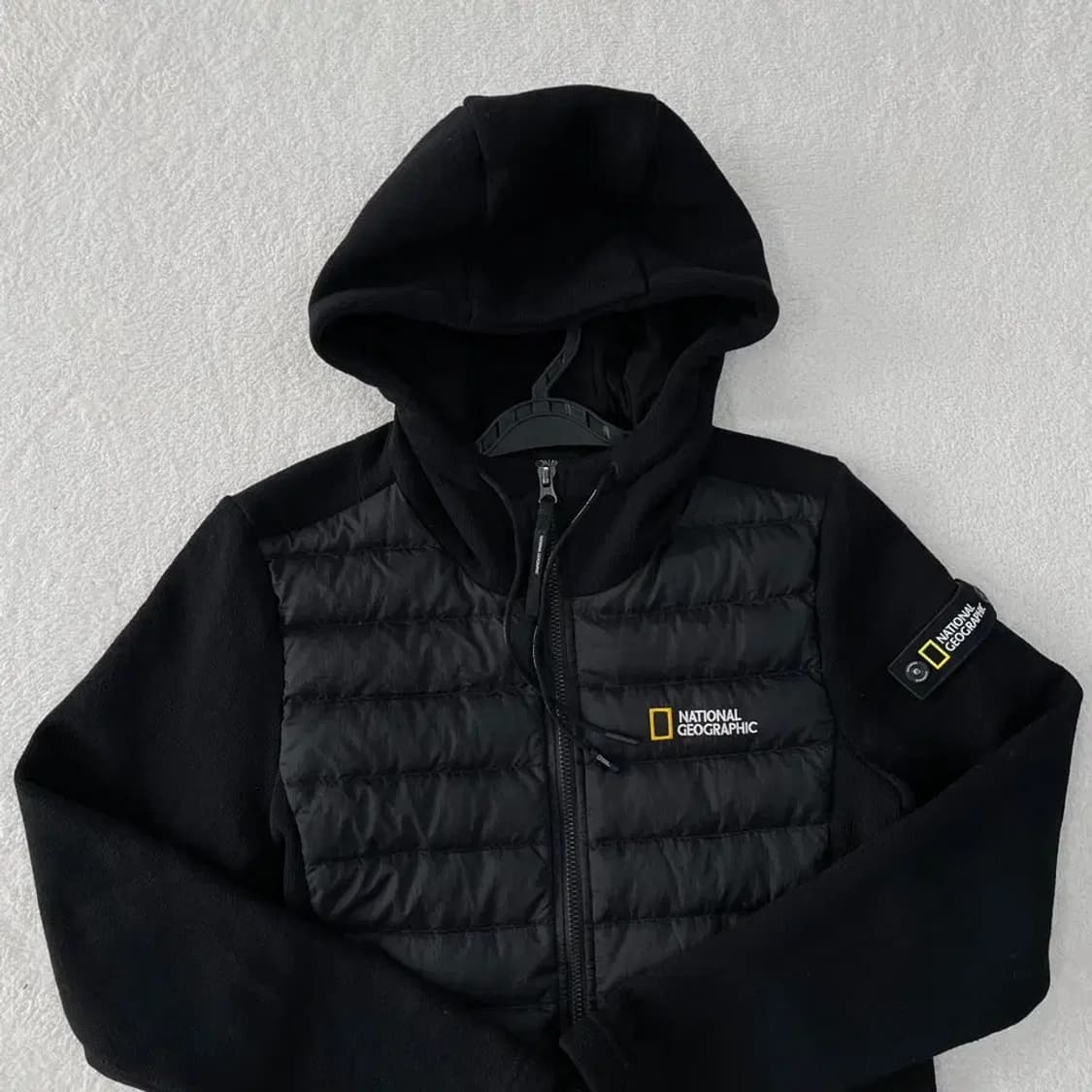 M 내셔널지오그래픽 여성 구스 니트패딩 자켓 상품이미지2