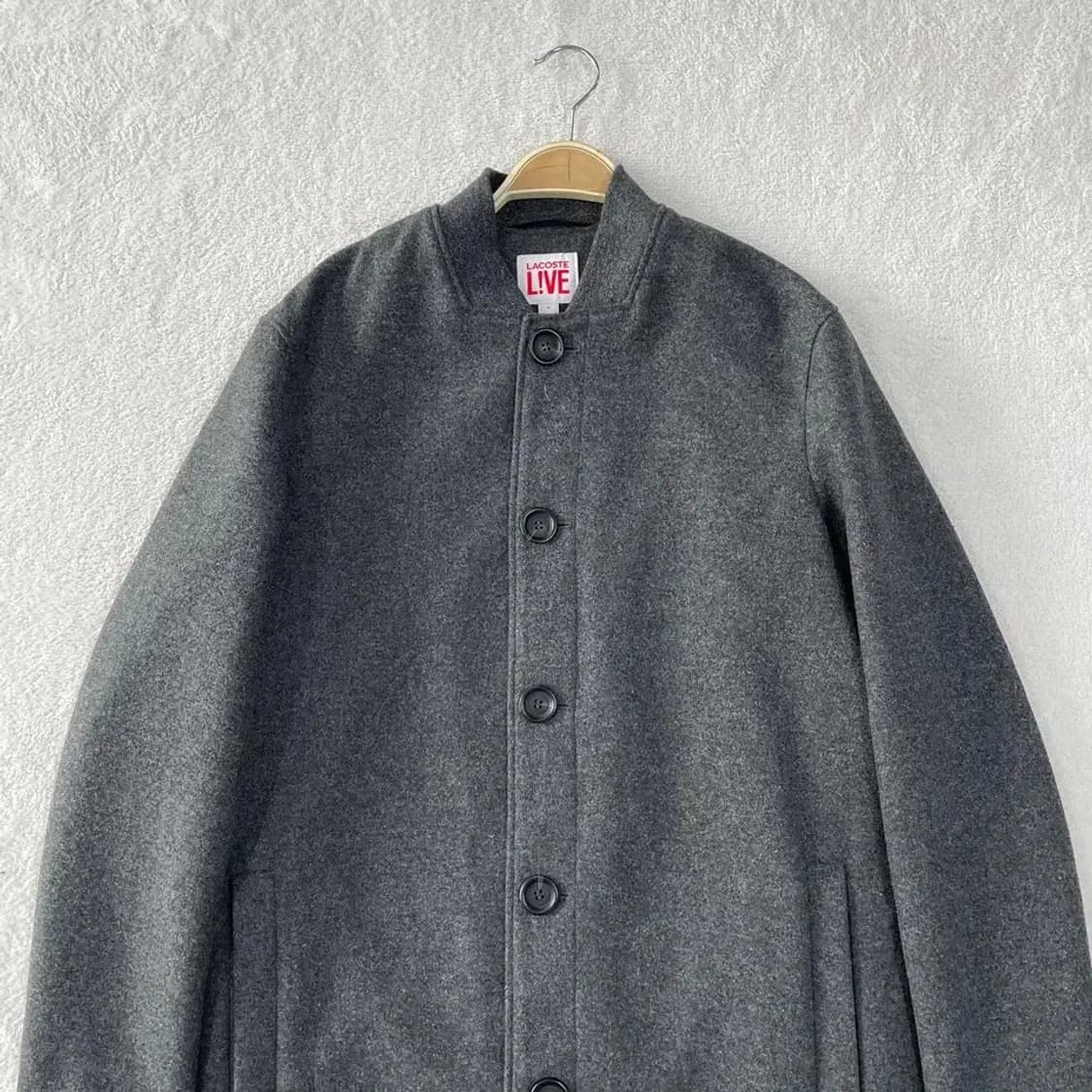 라코스테 남성 울 코트 95 상품이미지2