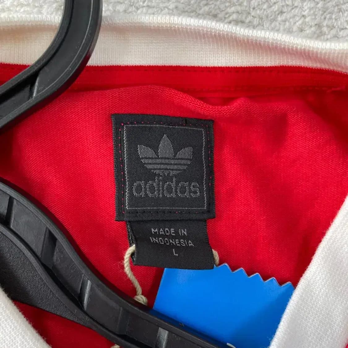 (새상품) XL 아디다스 2005 링크럭 럭비 긴팔져지 레드 올드스쿨 상품이미지5