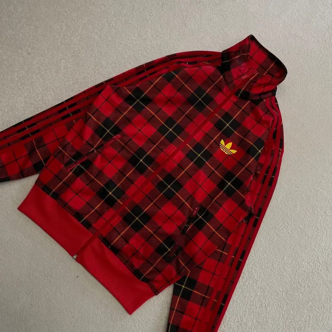 아디다스 파이어버드 체크 져지 90 상품이미지3