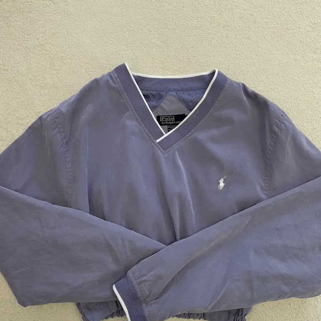 폴로 여성 리메이크 크롭 웜업 빈티지 김코디 상품이미지2