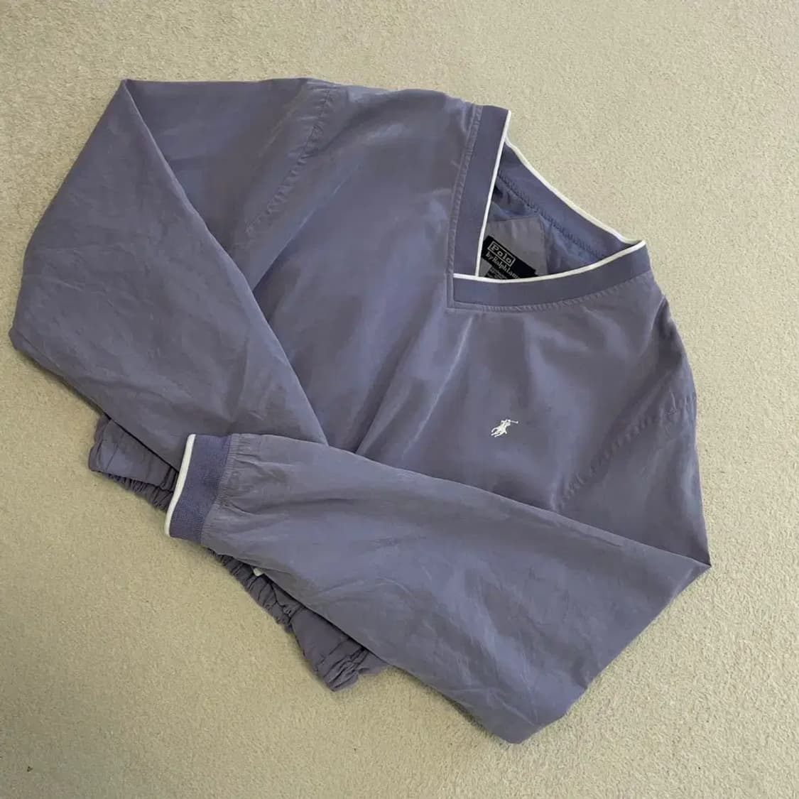 폴로 여성 리메이크 크롭 웜업 빈티지 김코디 상품이미지3