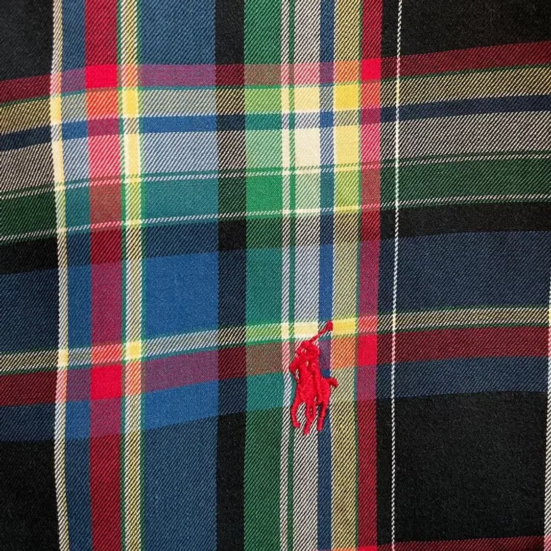 폴로 남성 체크 셔츠 100-105 상품이미지5