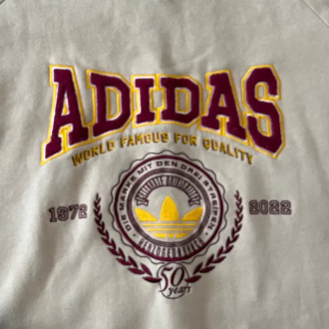 XL 아디다스 신형 바시티 기모 맨투맨 105 상품이미지5