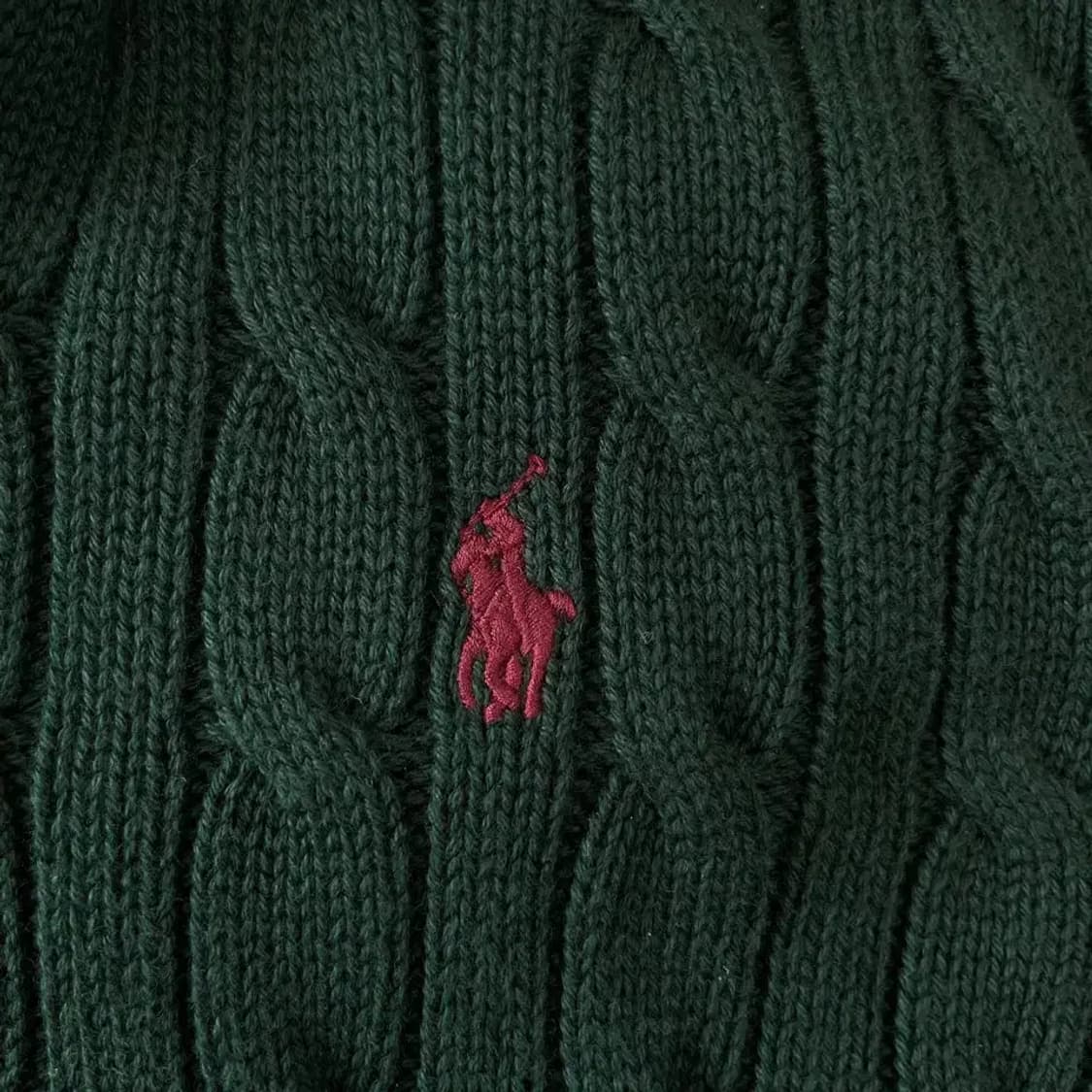 66 폴로 신형 여성 반집업 니트 M 꽈배기 상품이미지6