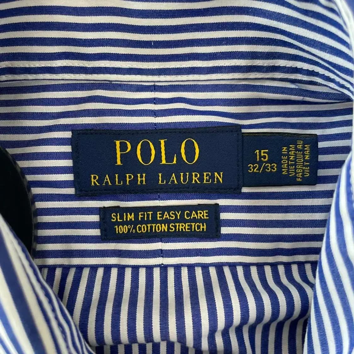95 폴로 이지케어 스트라이프 셔츠 S 남성 상품이미지4