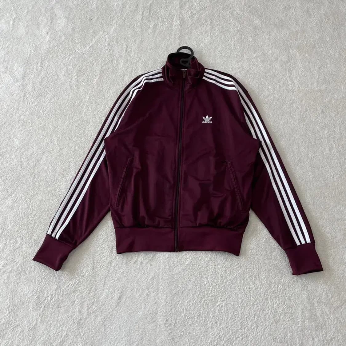 S 아디다스 클래식 파이어버드 버건디 마룬 트랙탑 져지 상품이미지1