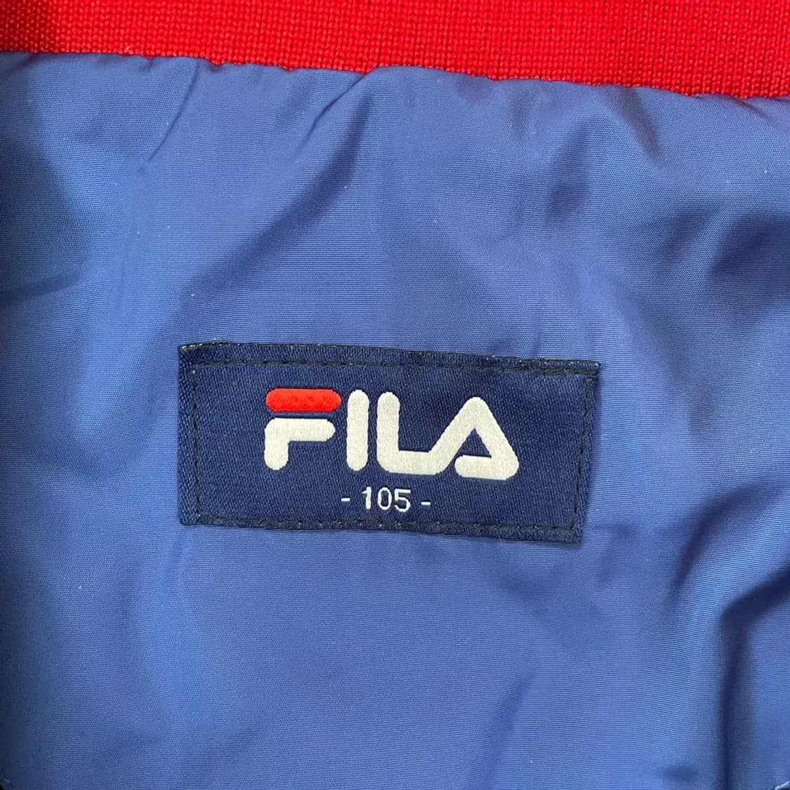 휠라 야구 국가대표 바람막이 자켓 105 XL 선수지급용 상품이미지2