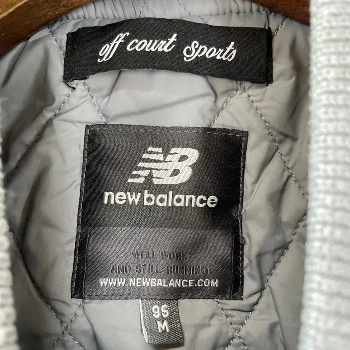 뉴발란스 신형 바시티 울자켓 M 95 상품이미지4
