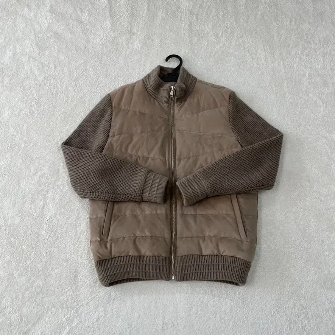 L 케네스콜 남성 구스 니트패딩 자켓 100 상품이미지1