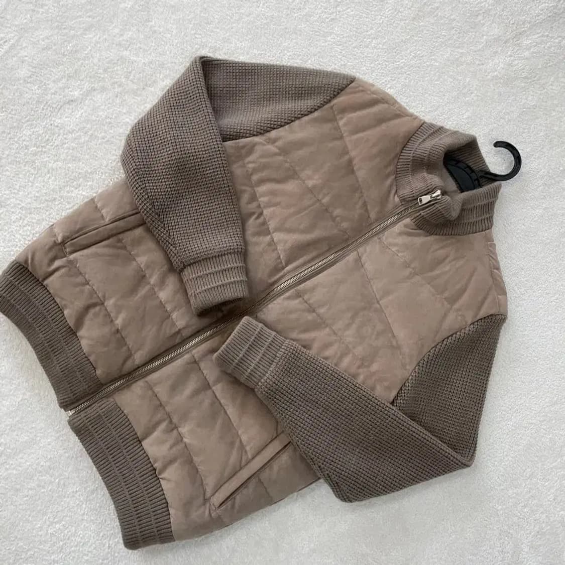 L 케네스콜 남성 구스 니트패딩 자켓 100 상품이미지3