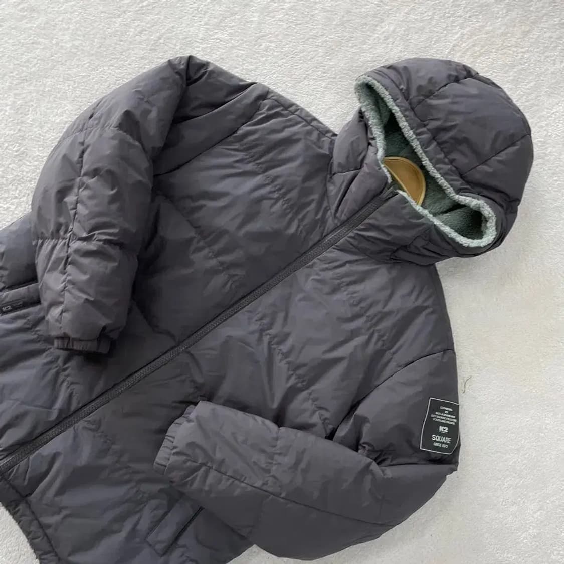 [XL] K2  양면 다운 패딩 후리스 자켓 105 상품이미지3
