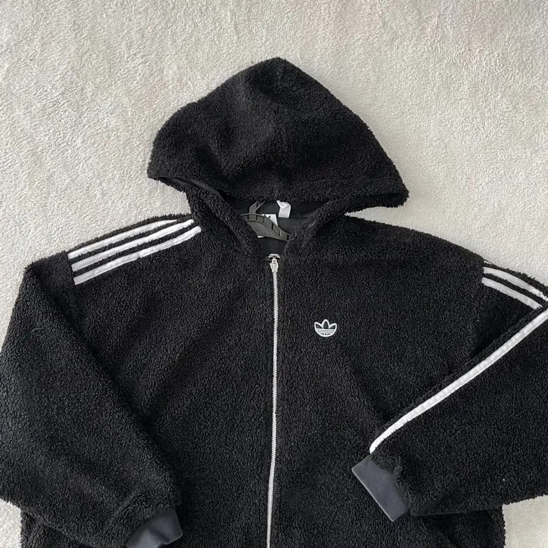 아디다스 여성 풀집 후리스자켓 파이어버드 상품이미지2