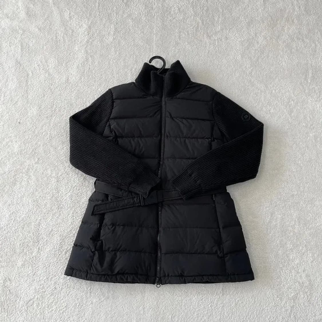 95 코오롱 여성 신형 구스 튜브 벨트 니트패딩 상품이미지1