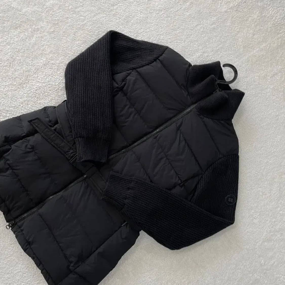 95 코오롱 여성 신형 구스 튜브 벨트 니트패딩 상품이미지3