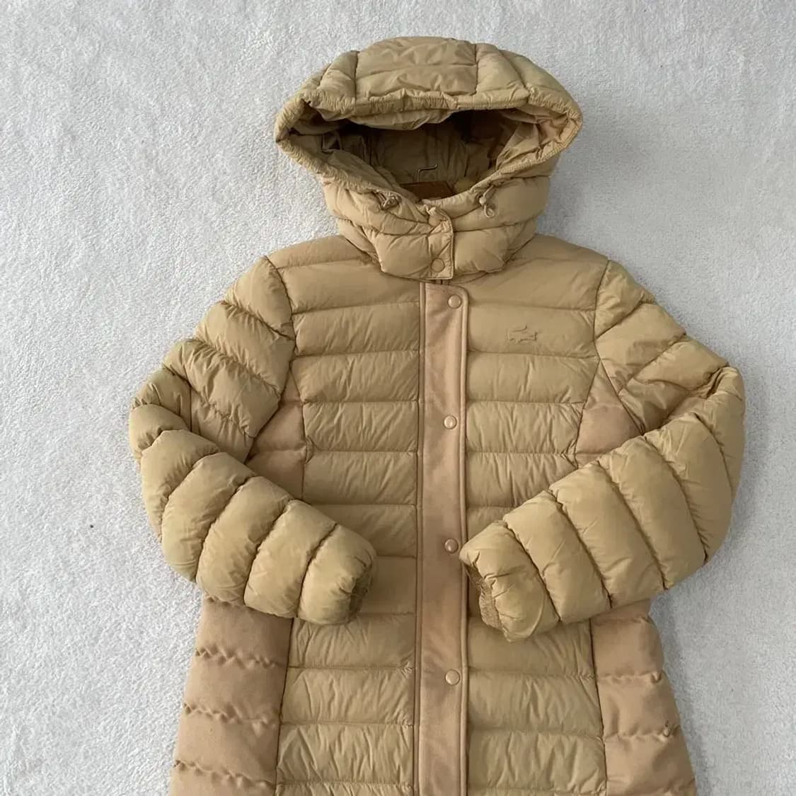 95 라코스테 여성 구스 롱패딩 상품이미지4