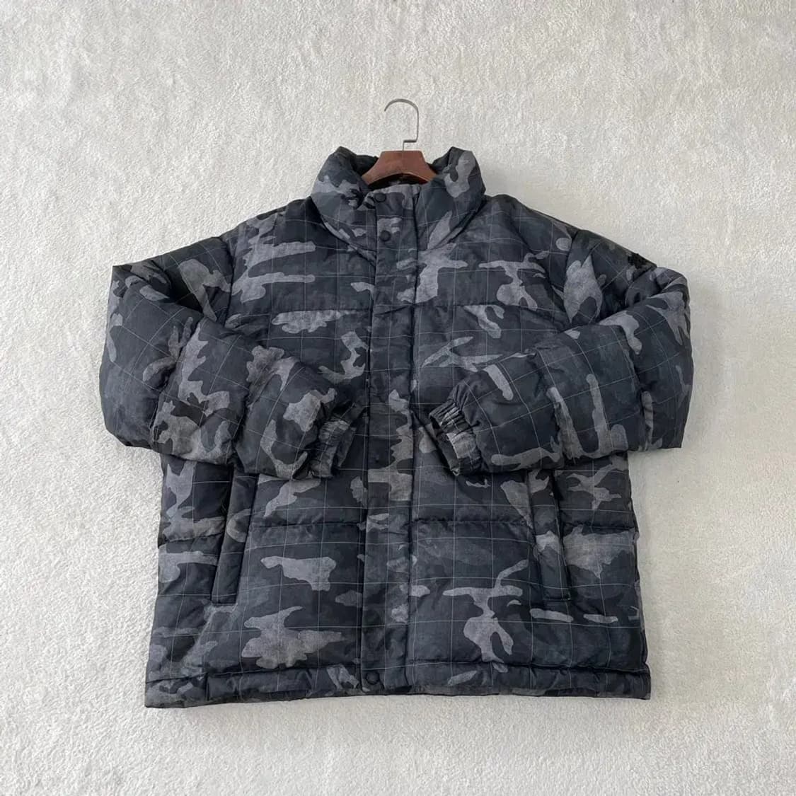 XXL 코오롱 남성 카모 구스다운 패딩 110 상품이미지1
